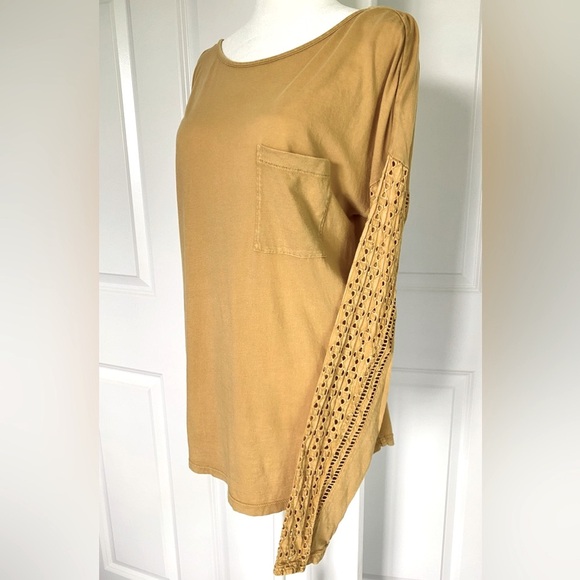 Sundance Gold Relaxed Eyelet Blouse - Picture 1 of 3